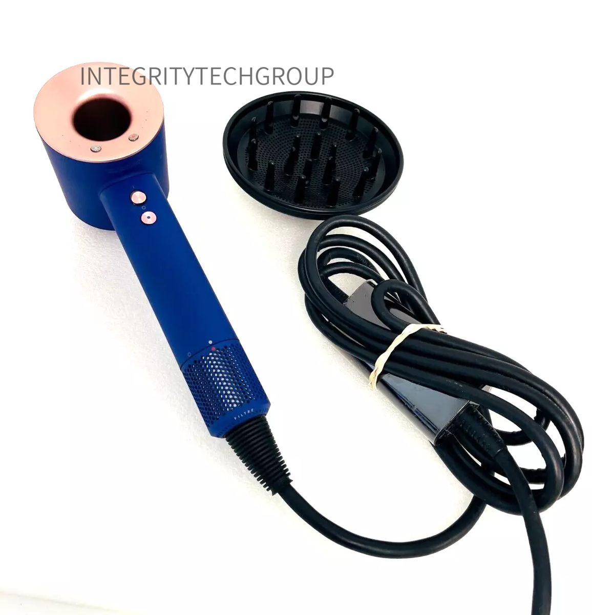 【ジャンク品】Dyson Supersonic ヘアドライヤー 青 Dyson Supersonic Hair Dryer HD07 Vinca Blue/Rose and