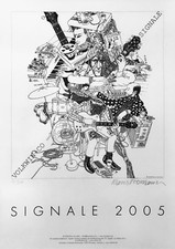 Klaus Voormann - nummerierter und persönlich signierter Kunstdruck "Signale"