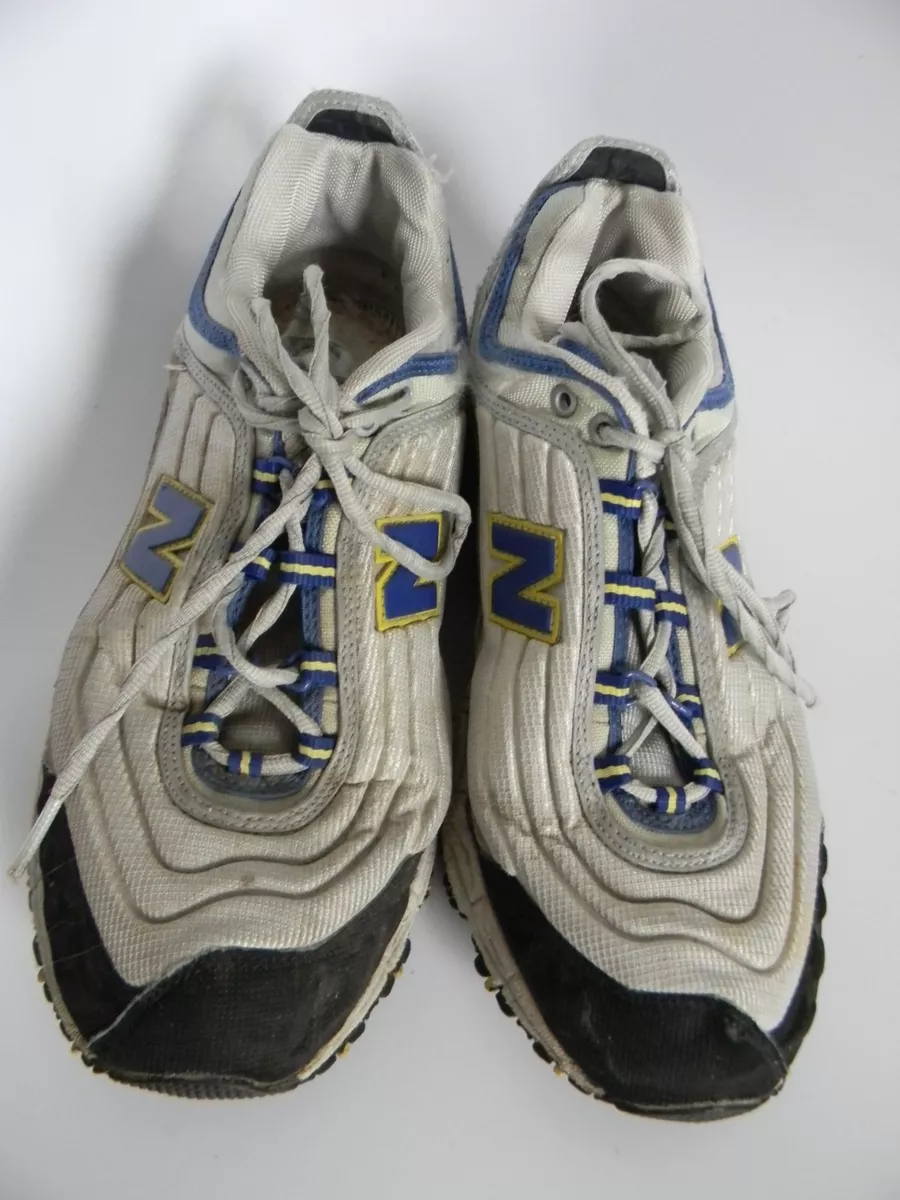 Womens New Balance 601 Running Shoes Gray Blue Yellow. Size 11D