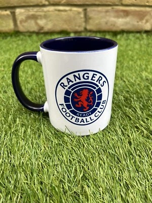 Official Glasgow Rangers FC Crest 11oz Mug Cup Brand New Boxed