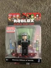 ROBLOX Celebrity SERIES 8 Badimo JAILBREAK SECRET AGENT Mini Figure Core Pack