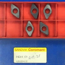 5 pieces  SANDVIK COROMANT  MDN 434  Carbide Insert Seat / Shim 🎯 Machinist