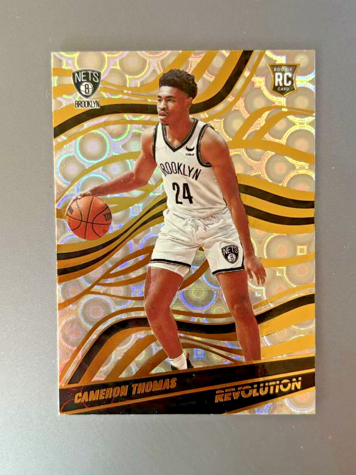Cameron Thomas 2021-22 Panini Revolution Groove RC #109
