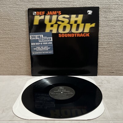 DRU HILL feat. REDMAN Rush Hour How Deep Is Your Love 1998 Def Jam Vinyl Record