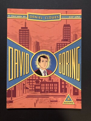 David Boring Graphic Novel by Daniel Clowes 1st Paperback Edition