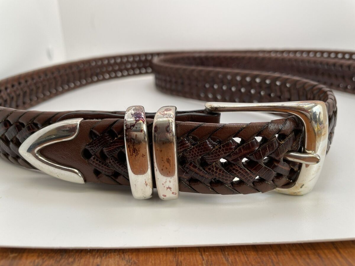 Roundtree Yorke Men's Braided Belt 54” X 1”. Cowhide B650073 Roundtree Yorke Men's Braided Belt 54” X 1”. Cowhide B650073