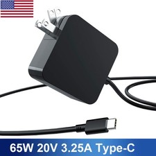 Type C Laptop Charger 65W watt USB C for Apple/Lenovo/Samsung/Acer Compatible