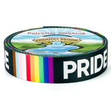 Country Brook Design® 1 1/2 Inch Pride Polyester Webbing, 10 Yards