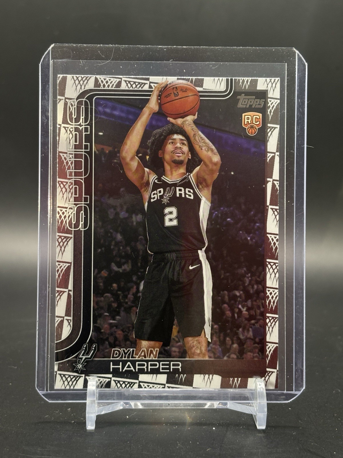 2025-26 Topps Basketball Dylan Harper Rookie RC Season Tip Off #202 Spurs