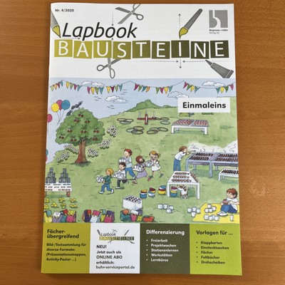 Lapbook Einmaleins Bausteine