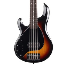 Used Ernie Ball Music Man Sting Ray 5-String Bass Left-Handed Sunburst 2012