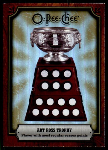 Art Ross Trophy #AWD-AL 2008 O Pee Chee Awards card