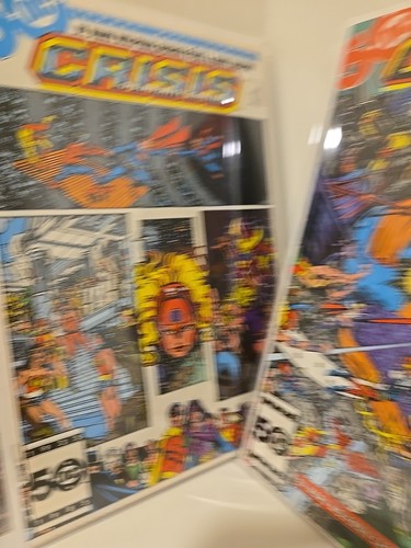 CRISIS ON INFINITE EARTHS #1-12 (1985) COMPLETE NM Death of Super-Girl & Flash - Picture 12 of 13