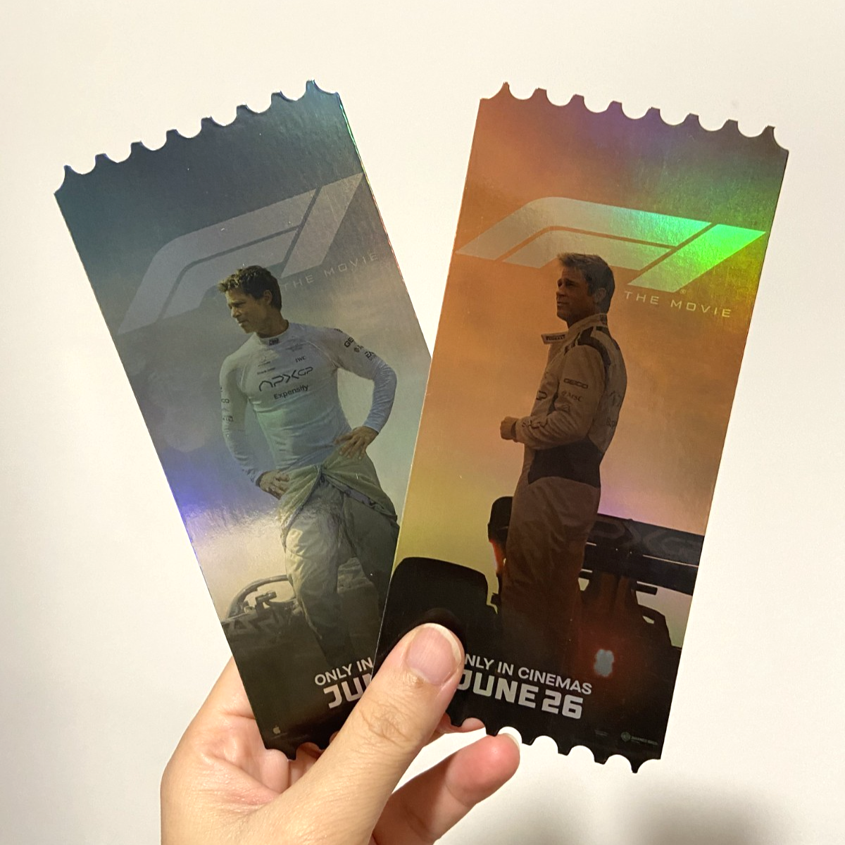 F1 Formula 1 The Movie Ticket Collectible 2025 Original SF Cinema