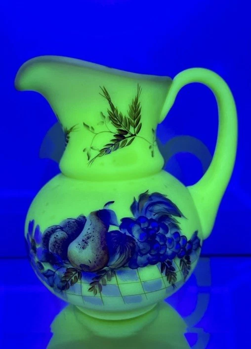 Fenton Burmese Pitcher for sale | eBay