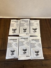 Lot Of 6 Polaroid PoGo 2x3  ZInk Photo Paper Zero Ink New Sealed, 60 Sheets