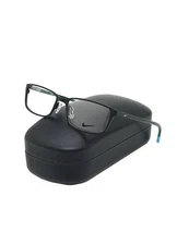 Nike Kids 5580 018 49mm Satin Black Teal Nebula w/Demo Lens Eyeglasses 49-15-130