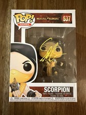 Ed Boon ‘Mortal Kombat’ Video Game Creator Signed Funko Pop ‘Scorpion’ Beckett