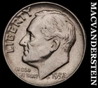 1952 Silver Roosevelt Dime-Scarce Better Date No Reserve #i3027