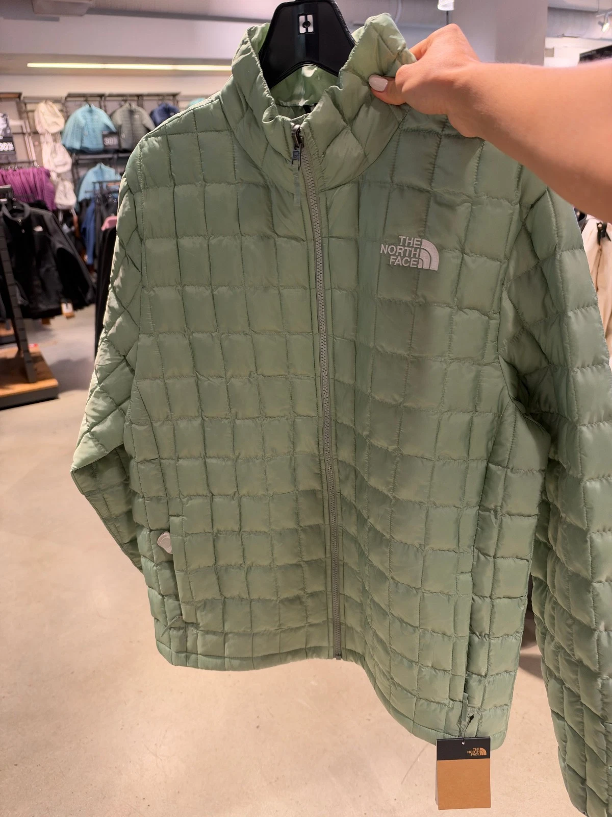 The North Face Men’s THERMOBALL™ Jacket / Slate Moss Choose Size M-XL image 2