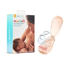 Munchkin Flow 28mm Nipple Shield for Breastfeeding Newborns, Silicone Latch M...
