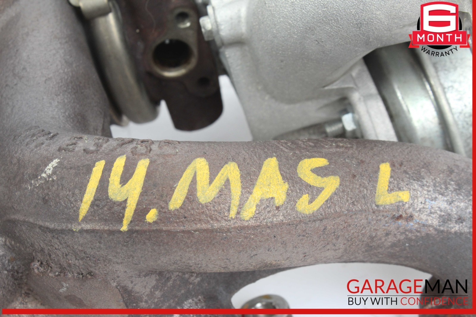 14-20 Maserati Ghibli S Quattroporte Left Turbocharger Turbo Charger Manifold