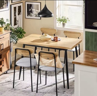 Dining group dining table set 5-piece bar table with 4 chairs