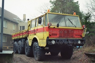 LKW Foto Tatra T 813 Truck gelb #n1sq
