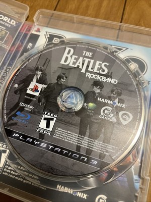 The Beatles Rock Band PlayStation 3 PS3 Video Game CIB Complete Disc Only