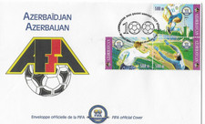Azerbaijan FDC 100th Anniversary of FIFA 15.04.2004
