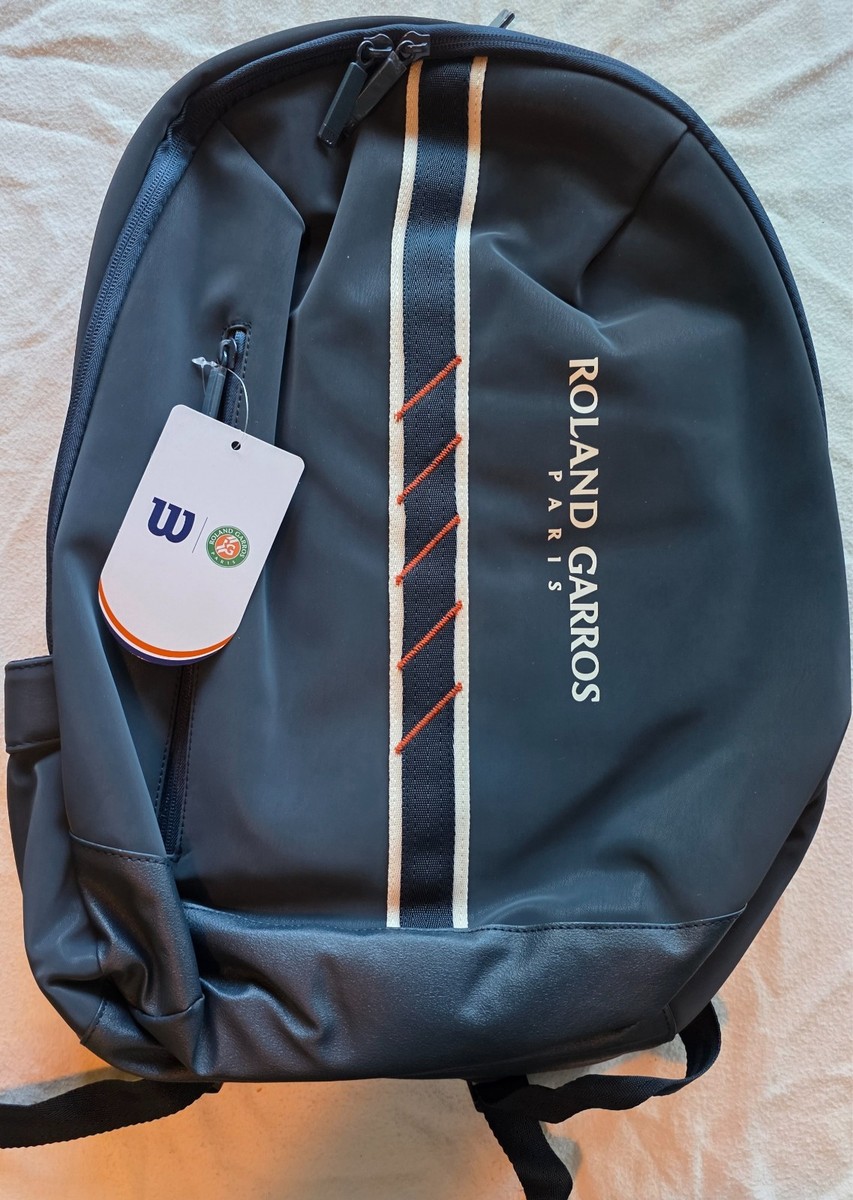 WILSON Roland Garros 2025 French Open Tennis Backpack, Dark Blue