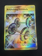Bodybuilding Dumbbells (Secret) 161/147 Sm-Burning Shadows Holo on eBay