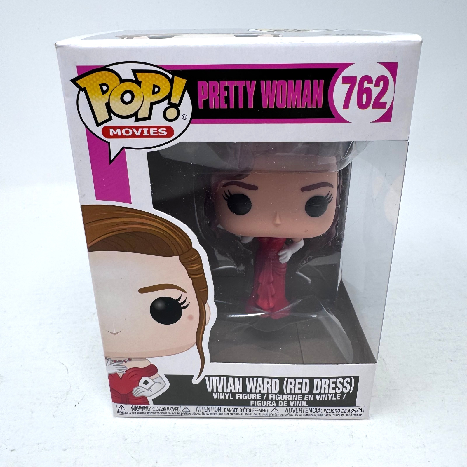 Funko Pop! Vestido Rojo Vivian Ward Película Mujer Bonita Versión #761 Abovedado