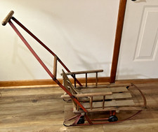 Kalamazoo Sled Company Convertible Baby Sled 1950's