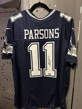 Micah Parsons Dallas Cowboys Authentic Autographed Nike Jersey Fanatics COA