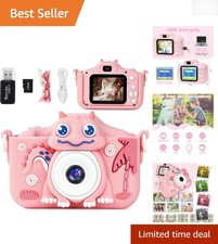 Best Gift: Shockproof Kids Camera with 2-Inch HD Display & Games for Ages 3-12
