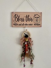 Spirit Doll  Kitchen  Witch  sign Witch Bells