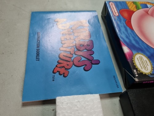 1993 NINTENDO NES KIRBY'S ADVENTURE CIB MIT CART HANDBUCH BOX SCHÖNE FORM GETESTET - Bild 3 von 14