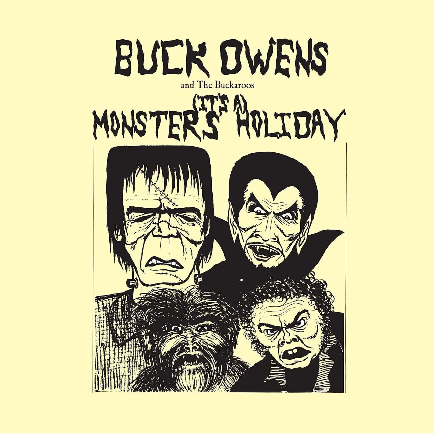 Buck Owens and His Buckaroos (It's A) Monsters' Holiday CD NEW