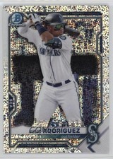 2021 Bowman Chrome Prospects Speckle Refractor /299 Julio Rodriguez #BCP-86 0ii1