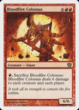MTG Magic the Gathering Bloodfire Colossus (177/359) Ninth Edition MP