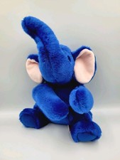 TY Beanie Buddy Peanut the Elephant Royal Blue 15 inch Stuffed Animal Toy