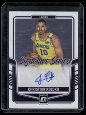2024-25 Donruss Optic #SS-KOL Christian Koloko Signature Series