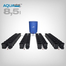 Autopot 1Pot Bewässerungsset 80x8,5L - stromlos, AQUAvalve5, mit Tank für Grower