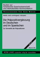 Maria José DomíNguez VáZquez | Die PräPositivergäNzung Im Deutschen Und Im...