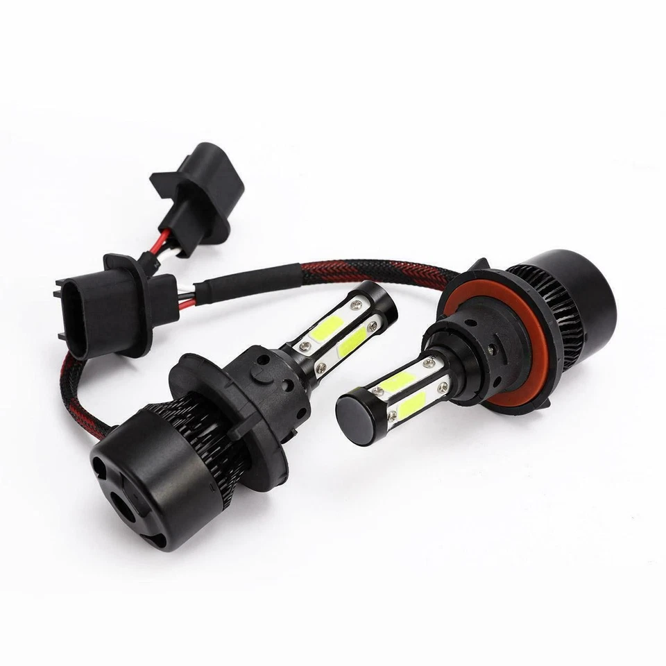 Combo 4x faros LED altos/bajos para Mercury Mountaineer 2007-2010 + bombillas antiniebla Foto 3 de 4