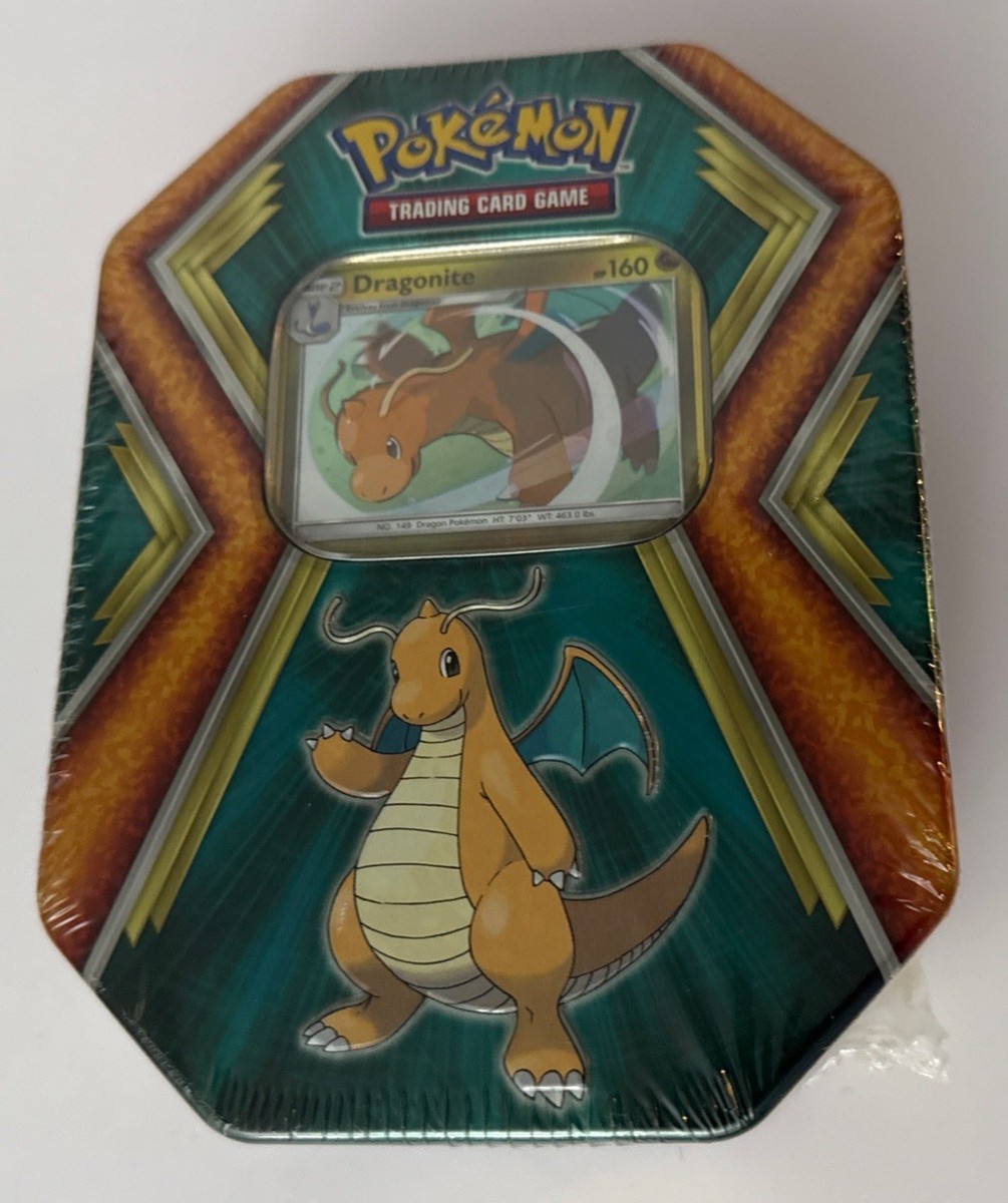 dragonite pokemon card tin Pokmon TCG: Kanto Power Mini Tin (Dragonite)