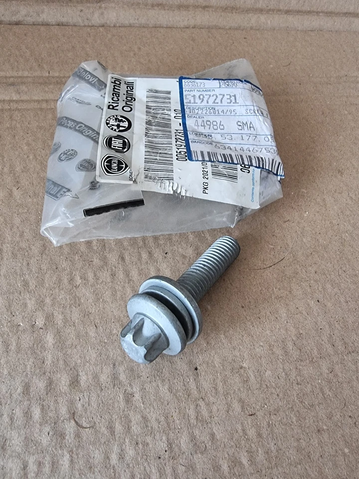 1x GENUINE JEEP RENEGADE TORX ENGINE SUPPORT BOLT M10x1.5x44 | 51972731 - Image 2 of 4