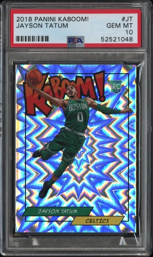2018 Panini KABOOM! #JT Jayson Tatum Celtics RC Rookie SSP PSA 10 GEM MINT