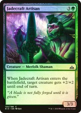 MTG FOIL Jadecraft Artisan  - Rivals of Ixalan #135